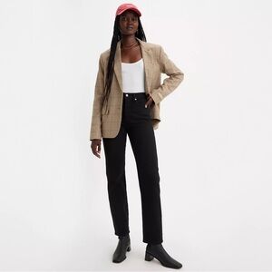 levi’s wedgie straight in black